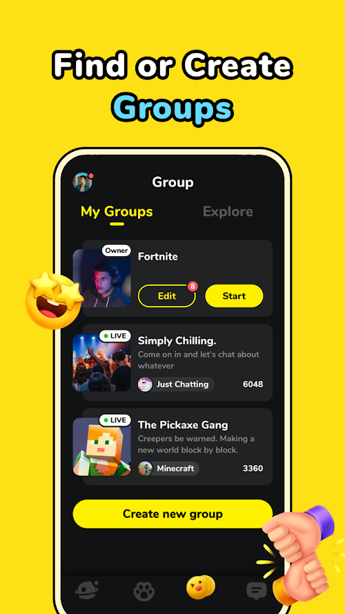 Chat Match GameHola | CastChat, Match & Voice Chat