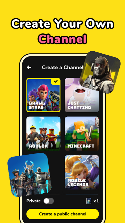 Chat Match GameHola | CastChat, Match & Voice Chat