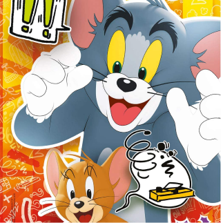 GameHola | Clementoni 25265, Tom and Jerry Supercolor Puzzles for ...