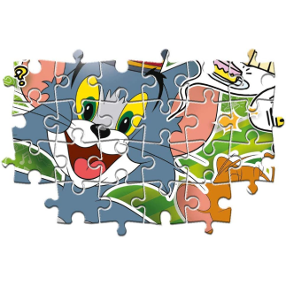 GameHola | Clementoni 25265, Tom and Jerry Supercolor Puzzles for ...