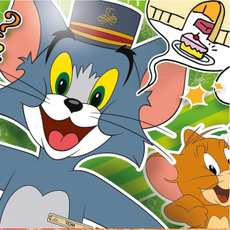 GameHola | Clementoni 25265, Tom and Jerry Supercolor Puzzles for ...